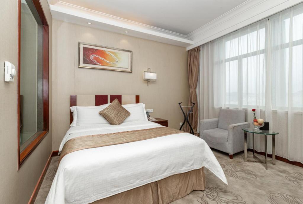 Qingdao Blue Horizon Hotel Licang Exterior foto