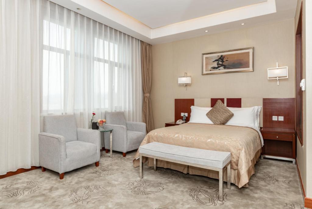 Qingdao Blue Horizon Hotel Licang Exterior foto