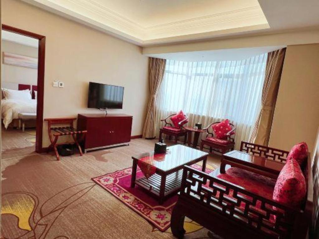 Qingdao Blue Horizon Hotel Licang Exterior foto